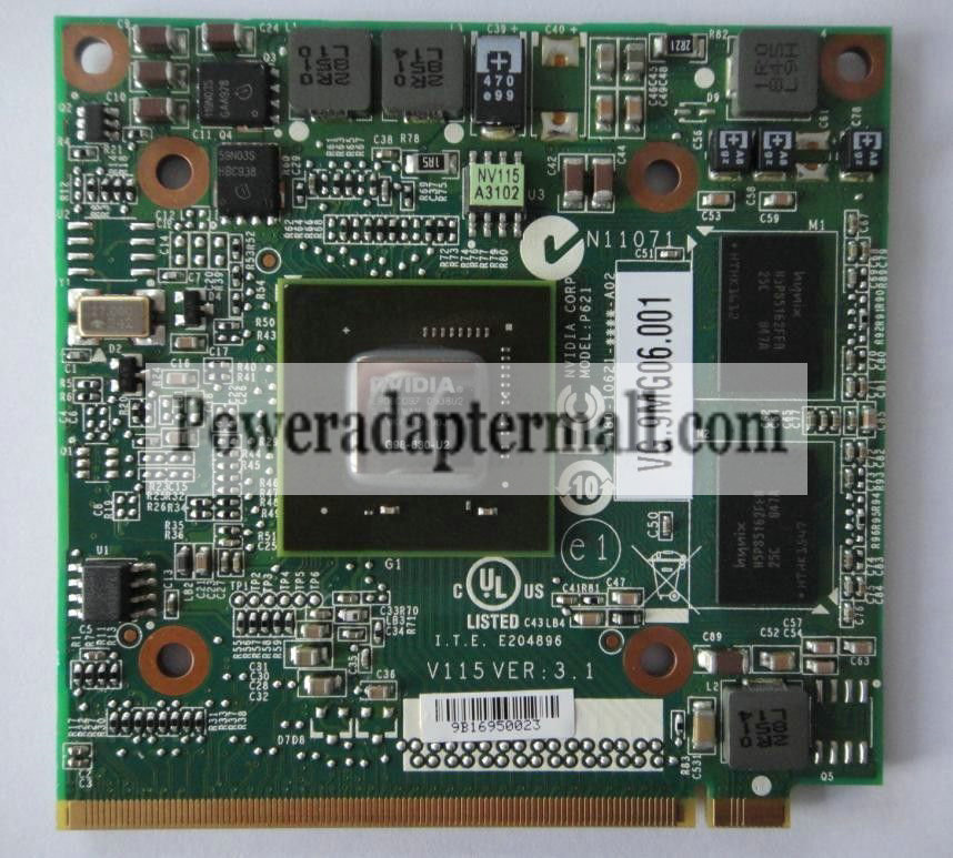 nVIDIA Geforce 9300M GS VG.9MG06.001 VGA Card MXMII DDR2 256M